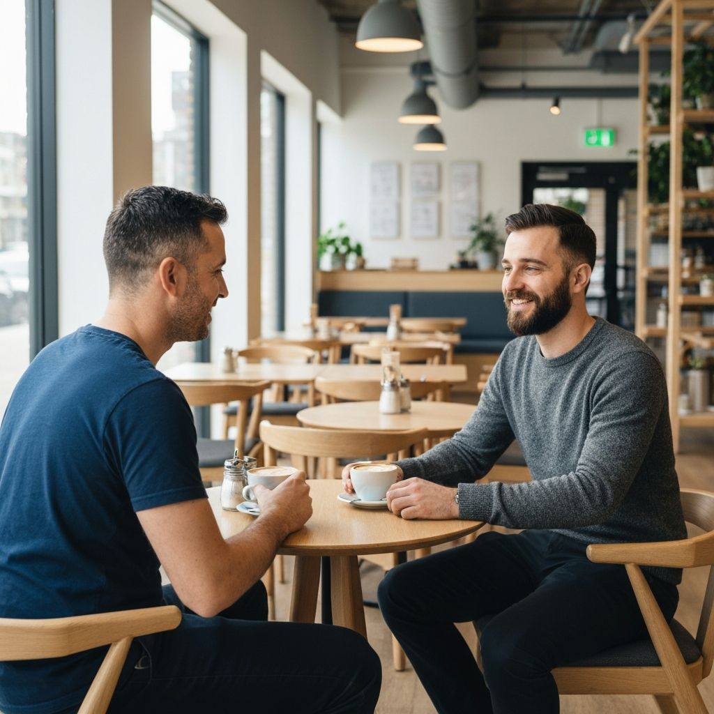 Männer im Gespräch über Ernährung